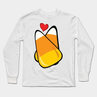 Candy Corn Love Long Sleeve T-Shirt